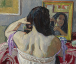 Woman Combing Her Hair, 1911. Creator: Jozef Pankiewicz.