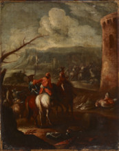Battle Scene, 18th century. Creator: Unknown.