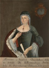 Portrait of Marianna Poczobutt née Siesicka (d. 1674), 4th quarter of 18th century. Creator: Unknown.