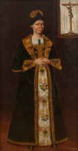 Portrait of an Unknown Ruthenian Lady, 1st half of 18th century. Creator: Unknown.