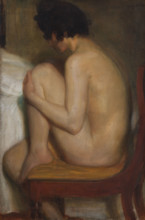 Model, 1901. Creator: Wojciech Weiss.