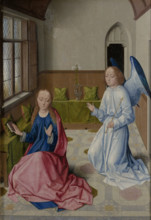 Annunciation, c1480. Creator: Follower of Dierick Bouts.