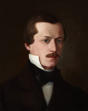Portrait of Adolf Poller, c1858. Creator: Andrzej Bronislaw Grabowski.