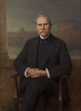 Portrait of Kazimierz Chledowski, 1917. Creator: Zygmunt Ajdukiewicz.