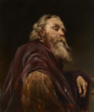 Portrait of an Old Man, c1880. Creator: Wladyslaw Czachorski.