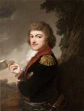Portrait of Michal Kleofas Oginski, 1792-1793. Creator: Jozef Grassi.