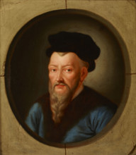 Portrait of Jan Herburt (ca. 1524-1577), Castellan of Sanok, Starost of Przemysl..., after 1785. Creator: Friedrich Kloss.