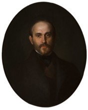 Portrait of Teofil Lenartowicz, between 1852-1856. Creator: Anton Teofil Kwiatkowski.