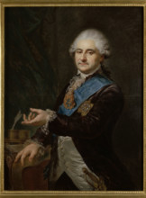 Portrait of Stanislaus Augustus Poniatowski (1732-1798), c1791. Creator: Johann Baptist Lampi I.