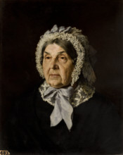 Portrait of Julia Patelska, c1880. Creator: Kazimierz Pochwalski.