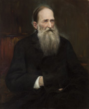 Portrait of Józef Ignacy Kraszewski, c1880.
