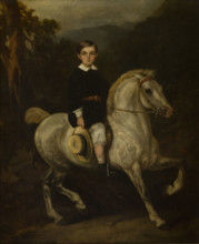 Portrait of General Hauke's Son, 1859. Creator: Juliusz Kossak.