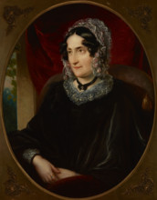 Portrait of Julia Leo, 1845. Creator: Franciszek Ksawery Lampi.
