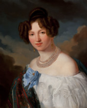 Portrait of Sydonia Henoch née Roller (Copy?), c1835. Creator: Franciszek Ksawery Lampi.