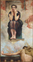 Pythia, 1917. Creator: Jacek Malczewski.