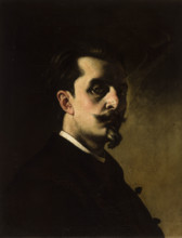 Self-Portrait, c1875. Creator: Karol Mlodnicki.