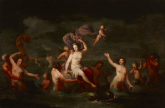 Amphitrite, Late 17th-early 18th century. Creators: Unknown, Follower of Filippo Lauri.
