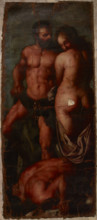 Mythological Scene (Hercules and Deianira?), between 1605-1615. Creator: Unknown.
