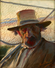 Fisherman with a Net, 1891. Creator: Leon Wyczolkowski.