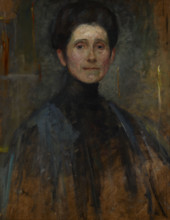 Self-Portrait, 1906. Creator: Olga Boznanska.