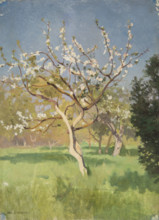 Apple-Tree in Blossom, 1897. Creator: Jan Stanislawski.