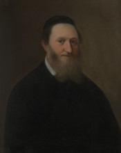 Portrait of Józef Haber, 1870. Creator: Aleksander Kotsis.