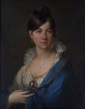 Portrait of Maria Magnuszewska, c1815. Creator: Franciszek Ksawery Lampi.