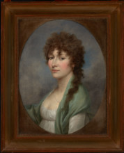 Portrait of Maria Grabowska, 1790-1798. Creator: Unknown.