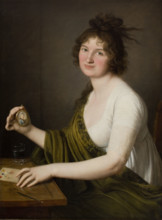 Portrait of Waleria Tarnowska née Stroynowska (1782-1849), Wife of..., 1805-1806. Creator: Domenico del Frate.