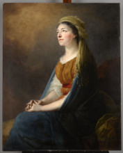 Portrait of Maria née Czartoryska, Duchess of Würtemberg (1768-1854), 1795. Creator: Heinrich Friedrich Füger.