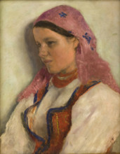 Girl from Bronowice, 1893-1894. Creator: Aleksander Gierymski.