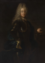 Portrait of a Nobleman in Armour, c1718. Creator: Adam Manyoki.