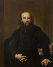 Portrait of Leonard Serafinski, 1870. Creator: Jan Matejko.