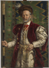 Portrait of Mikolaj Zyblikiewicz, 1887. Creator: Jan Matejko.