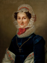 Portrait of Teresa Hausner, 1824. Creator: Karol Schweikart.