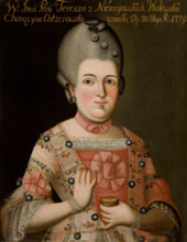 Portrait of Teresa Walewska, c1780. Creator: Unknown.