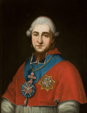 Portrait of Primate Michal Jerzy Poniatowski, 1784-1791. Creator: Unknown.