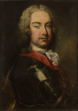Portrait of a Man in Armour, between 1718-1720. Creator: Unknown.