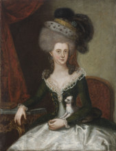 Portrait of Urszula Sokolnicka née Poklatecka (1740-1780), 2nd half of 18th century. Creator: Unknown.