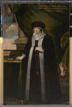 Portrait of Agnieszka Firlej née Teczynska (1578-1644), 2nd quarter of 17th century. Creator: Unknown.
