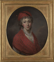 Portrait of Izabela née von Flemming, Princess Czartoryska (1746-1835), 1796. Creator: Kazimierz Wojniakowski.