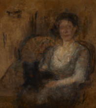 Study of a Female Figure, c1930. Creator: Olga Boznanska.