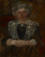 Portrait of a Woman, between 1916-1930. Creator: Olga Boznanska.