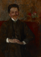 Portrait of Wladyslaw Chmielarczyk, 1907. Creator: Olga Boznanska.