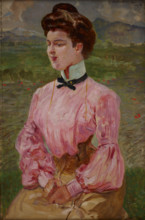 Portrait of a Young Lady, 1906. Creator: Jacek Malczewski.