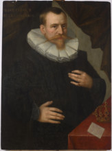 Portrait of Sigismund III Vasa (1566-1632), 17th century. Creator: Unknown.