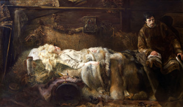 Death of Ellenai, 1883. Creator: Jacek Malczewski.