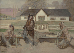 Return to his homeland, c1911. Creator: Jacek Malczewski.