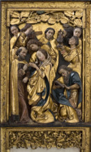Death of Mary, Space Remaining after the Lost Relief, c1500.  Creator: Unknown.