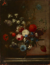 Bouquet of Flowers, turn of the 18th and 19th centuries. Creator: Unknown.